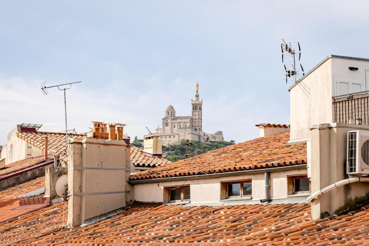 Ferienwohnung Balcon Filant, Vue 180, Store, Netflix, Clim ,Ascenseur, T2 Marseilles Exterior foto