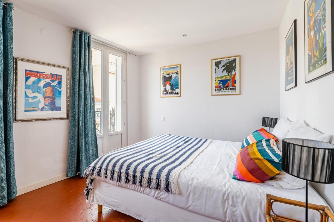 Ferienwohnung Balcon Filant, Vue 180, Store, Netflix, Clim ,Ascenseur, T2 Marseilles Exterior foto